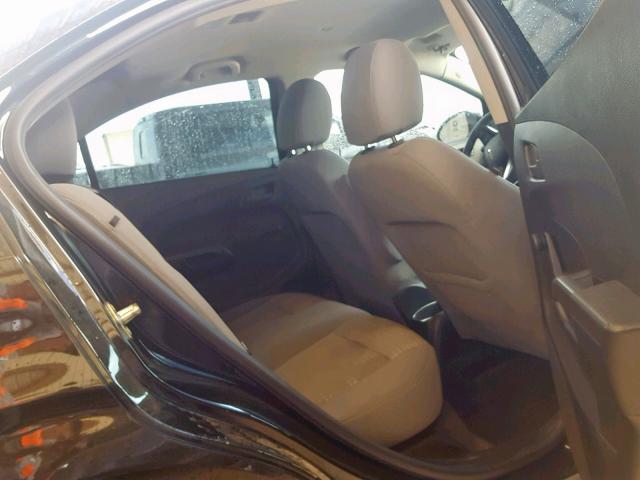 1G1JA5SH1F4205838 - 2015 CHEVROLET SONIC LS BLACK photo 6