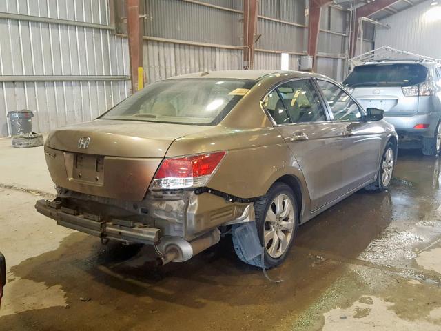 1HGCP26809A088591 - 2009 HONDA ACCORD EXL GOLD photo 4