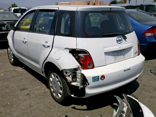 JTKKT624060169293 - 2006 TOYOTA SCION XA WHITE photo 3