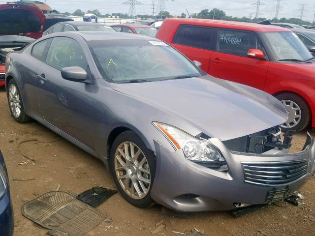 JNKCV64E08M119404 - 2008 INFINITI G37 BASE GRAY photo 1