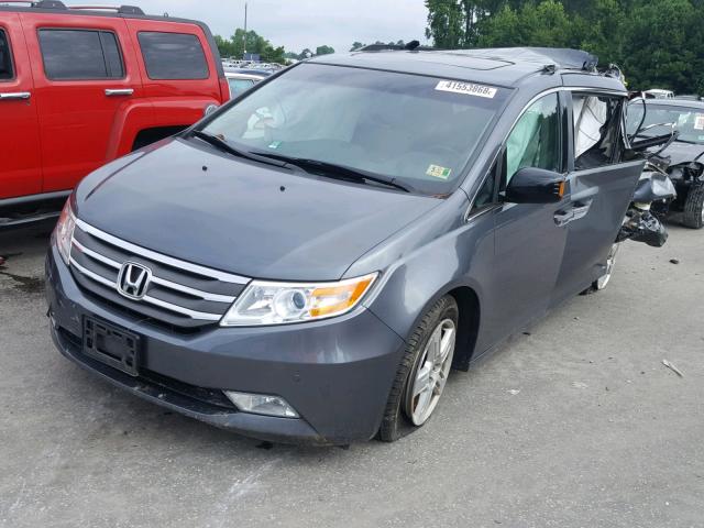 5FNRL5H96BB026301 - 2011 HONDA ODYSSEY TO GRAY photo 2