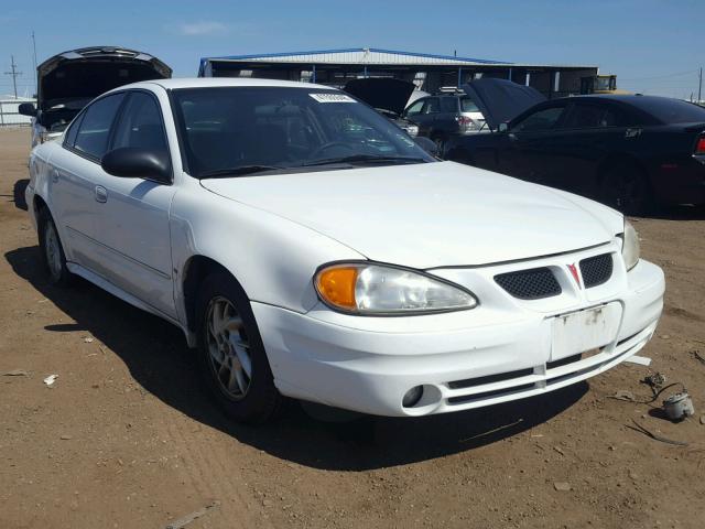 1G2NF52E44M688694 - 2004 PONTIAC GRAND AM S WHITE photo 1