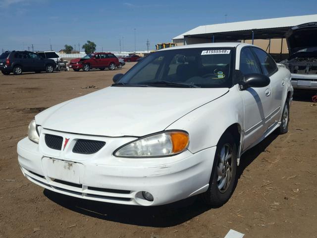 1G2NF52E44M688694 - 2004 PONTIAC GRAND AM S WHITE photo 2