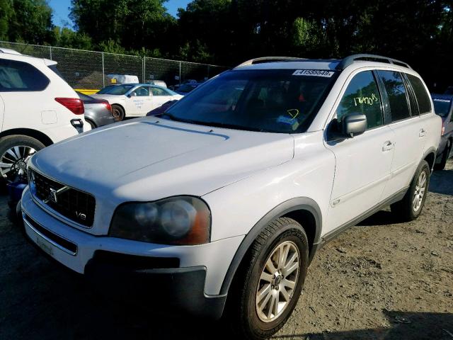 YV1CZ852751202955 - 2005 VOLVO XC90 V8 WHITE photo 2