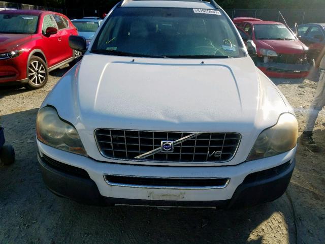 YV1CZ852751202955 - 2005 VOLVO XC90 V8 WHITE photo 7