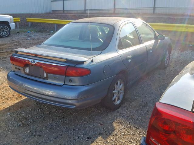 3FAFP66L9XM106924 - 1999 FORD CONTOUR SE BLUE photo 4