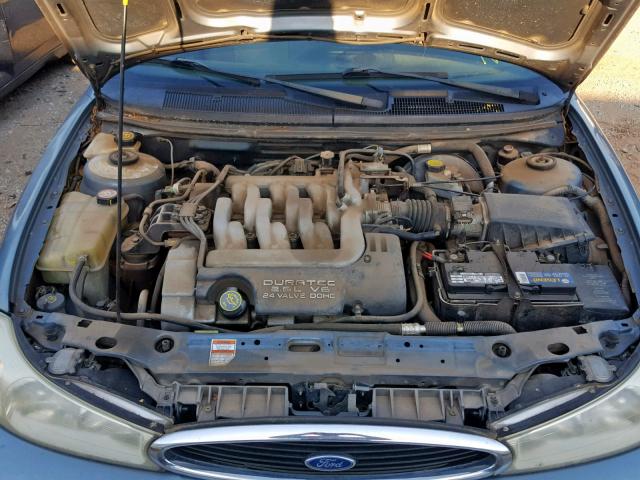 3FAFP66L9XM106924 - 1999 FORD CONTOUR SE BLUE photo 7