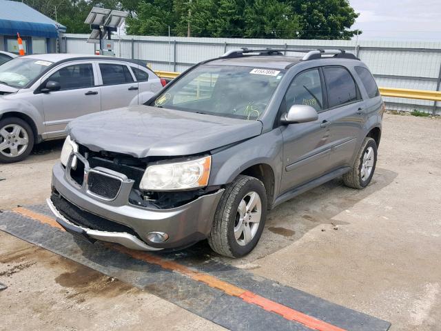 2CKDL73F966093028 - 2006 PONTIAC TORRENT GRAY photo 2