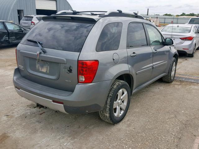 2CKDL73F966093028 - 2006 PONTIAC TORRENT GRAY photo 4