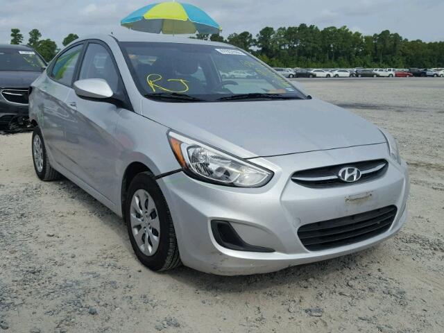 KMHCT4AE6GU060269 - 2016 HYUNDAI ACCENT SE SILVER photo 1