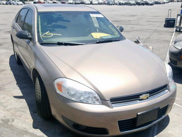 2G1WU58R579249899 - 2007 CHEVROLET IMPALA LTZ BROWN photo 1