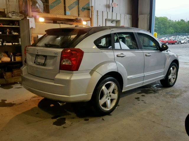 1B3HB78K78D671554 - 2008 DODGE CALIBER R/ SILVER photo 4