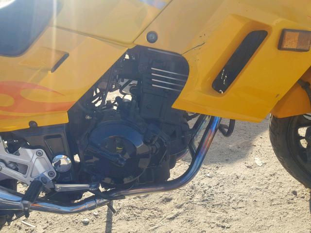 JKAEXMF156DA19912 - 2006 KAWASAKI EX250 F YELLOW photo 7