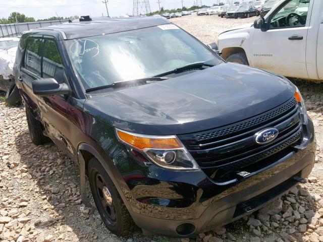 1FM5K8AR0FGB12899 - 2015 FORD EXPLORER P BLACK photo 1