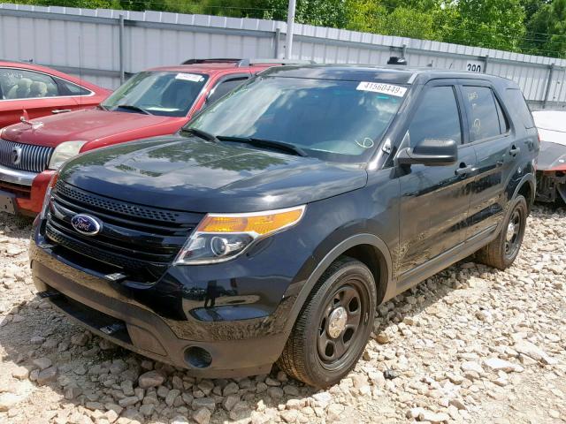 1FM5K8AR0FGB12899 - 2015 FORD EXPLORER P BLACK photo 2