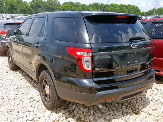 1FM5K8AR0FGB12899 - 2015 FORD EXPLORER P BLACK photo 3