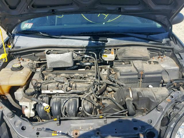 1FAFP34N87W307863 - 2007 FORD FOCUS ZX4 GRAY photo 7