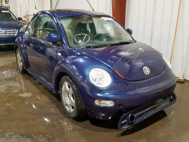 3VWCC21C8YM447948 - 2000 VOLKSWAGEN NEW BEETLE BLUE photo 1