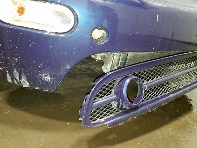 3VWCC21C8YM447948 - 2000 VOLKSWAGEN NEW BEETLE BLUE photo 9