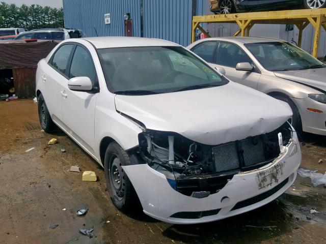 KNAFU4A23C5593900 - 2012 KIA FORTE EX WHITE photo 1