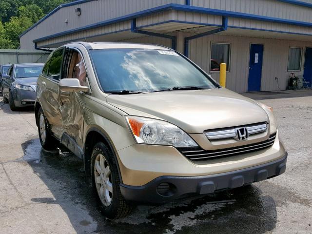 5J6RE48788L034192 - 2008 HONDA CR-V EXL GOLD photo 1