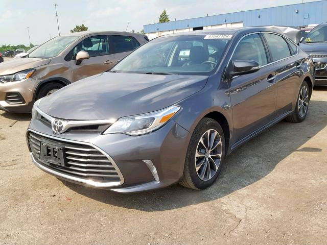 4T1BK1EB1GU224055 - 2016 TOYOTA AVALON XLE GRAY photo 2