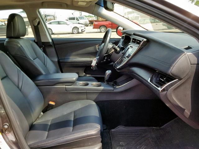 4T1BK1EB1GU224055 - 2016 TOYOTA AVALON XLE GRAY photo 5