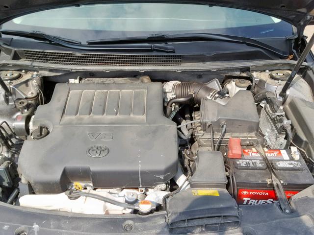 4T1BK1EB1GU224055 - 2016 TOYOTA AVALON XLE GRAY photo 7