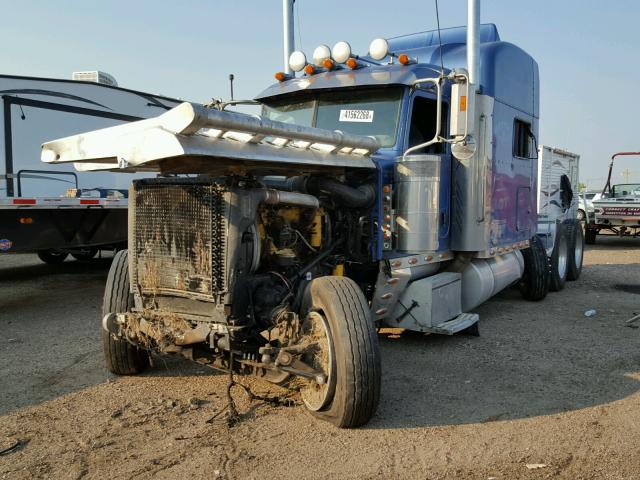 1XP5DB9X26N638007 - 2006 PETERBILT 379 BLUE photo 2