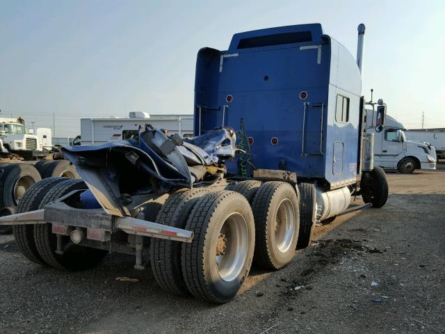 1XP5DB9X26N638007 - 2006 PETERBILT 379 BLUE photo 4