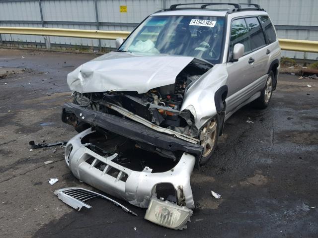 JF1SF65631H763792 - 2001 SUBARU FORESTER S GRAY photo 2