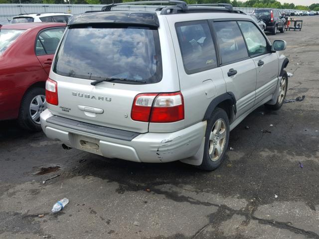 JF1SF65631H763792 - 2001 SUBARU FORESTER S GRAY photo 4