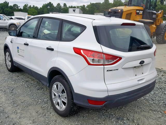 1FMCU0F7XDUB71600 - 2013 FORD ESCAPE S WHITE photo 3