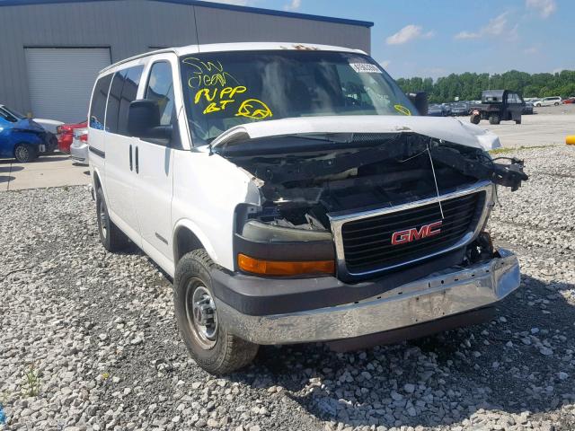 1GJHG35U061241175 - 2006 GMC SAVANA G35 WHITE photo 1