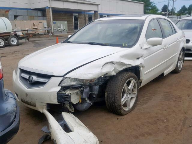 19UUA66256A036314 - 2006 ACURA 3.2TL WHITE photo 2