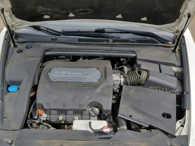 19UUA66256A036314 - 2006 ACURA 3.2TL WHITE photo 7