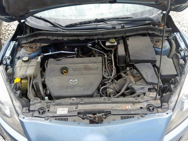 JM1BL1H60A1168232 - 2010 MAZDA 3 S BLUE photo 7