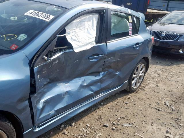 JM1BL1H60A1168232 - 2010 MAZDA 3 S BLUE photo 9