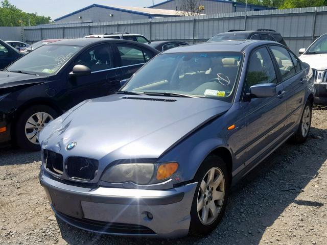 WBAEU33455PR15187 - 2005 BMW 325 XI BLUE photo 2