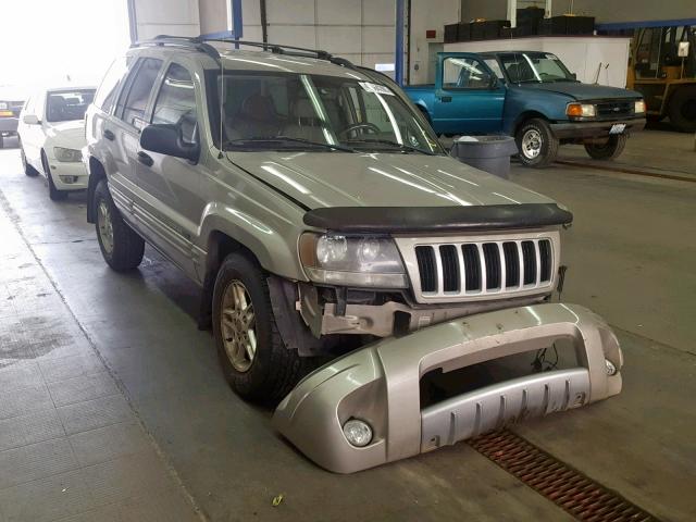 1J4GW48N94C186009 - 2004 JEEP GRAND CHER GRAY photo 1