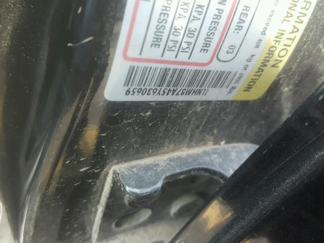 1LNHM87A45Y630659 - 2005 LINCOLN LS BLACK photo 10