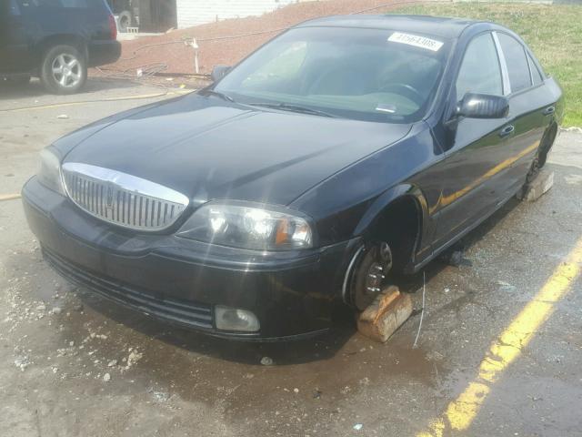 1LNHM87A45Y630659 - 2005 LINCOLN LS BLACK photo 2