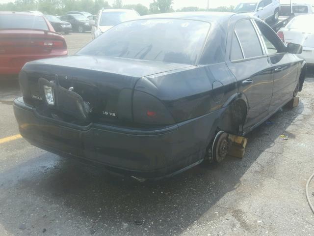 1LNHM87A45Y630659 - 2005 LINCOLN LS BLACK photo 4