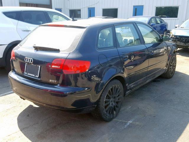 WAUNF78P38A097681 - 2008 AUDI A3 2.0 PRE BLUE photo 4