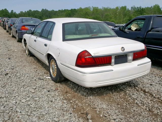 2MEFM75WXYX712791 - 2000 MERCURY GRAND MARQ WHITE photo 3