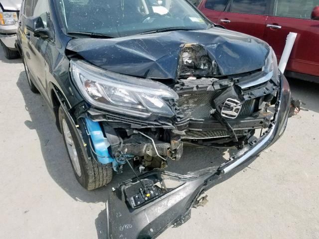 2HKRM4H79FH665804 - 2015 HONDA CR-V EXL BLACK photo 9