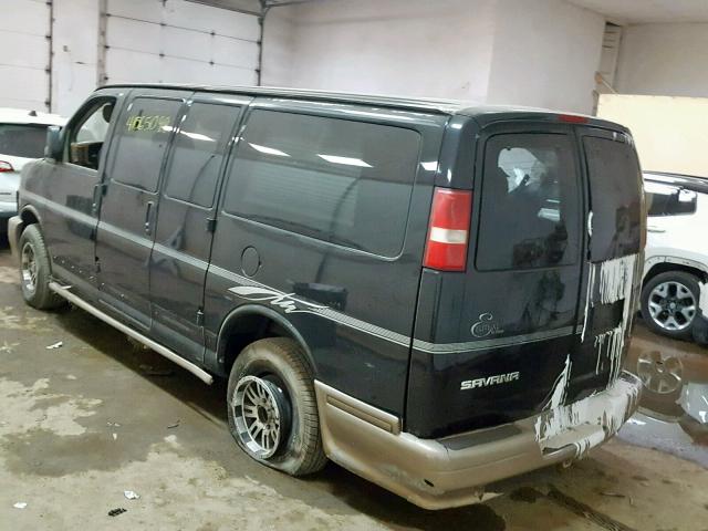 1GDFG15T031131213 - 2003 GMC SAVANA RV BLACK photo 3