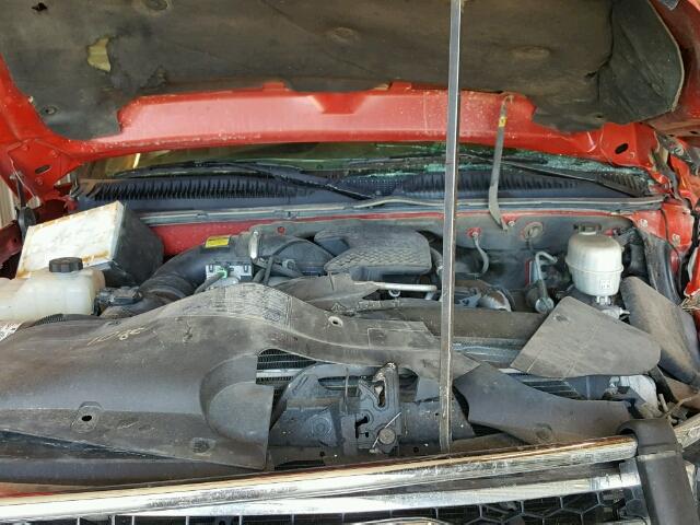 1GCHK29D07E176008 - 2007 CHEVROLET SILVERADO RED photo 7