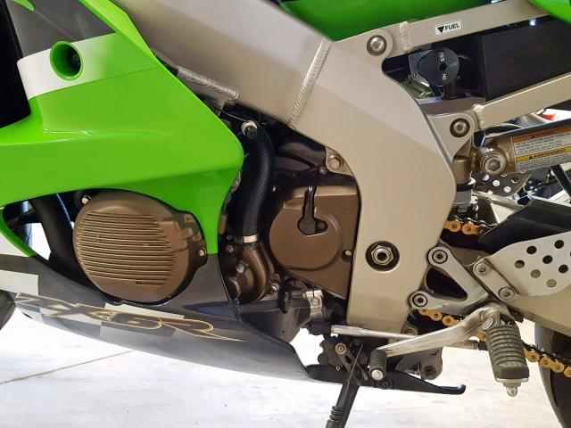 JKAZX4J162A050166 - 2002 KAWASAKI ZX600 J1 GREEN photo 7