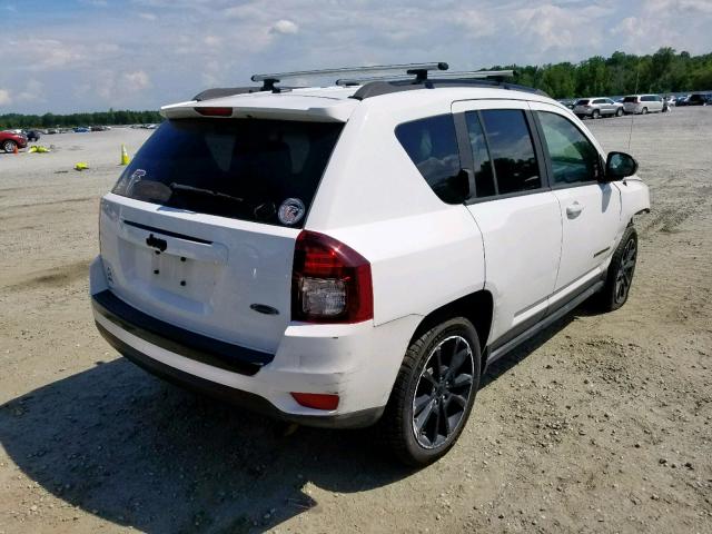 1C4NJCBA8ED790366 - 2014 JEEP COMPASS SP თეთრი ფოტო 4